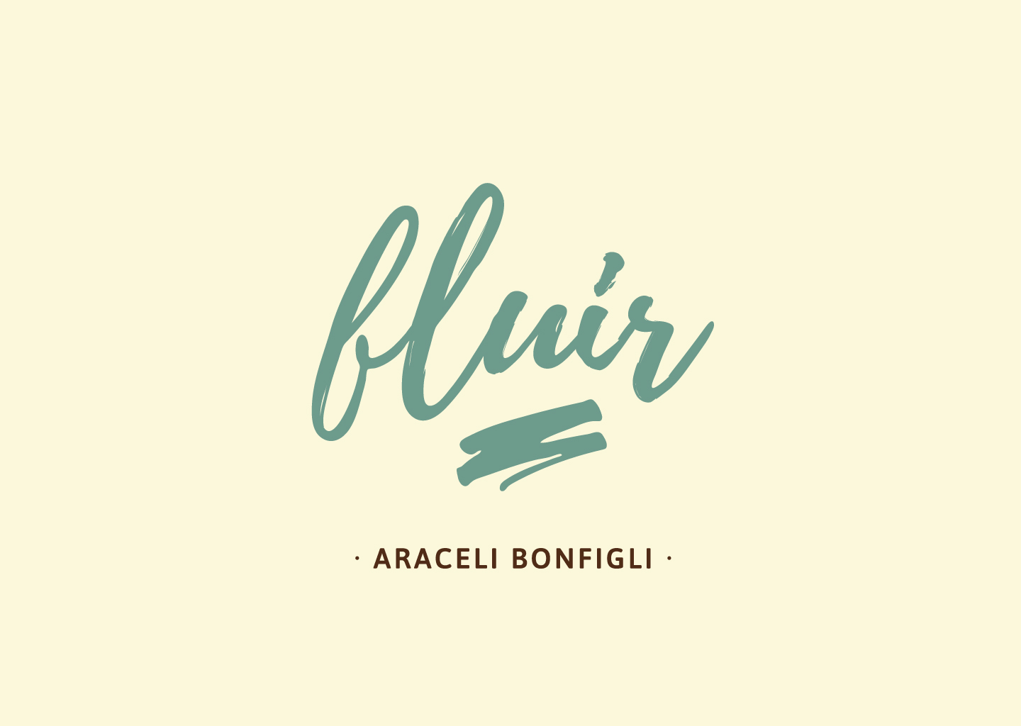 Fluir · Araceli Bonfigli